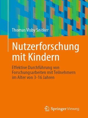 cover image of Nutzerforschung mit Kindern